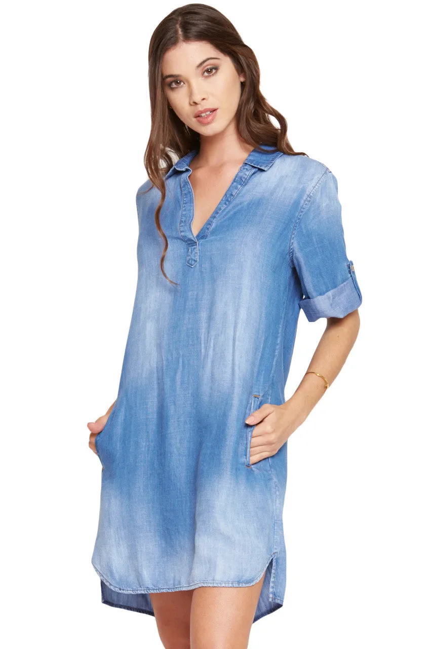 A-LINE SHIRT DRESS