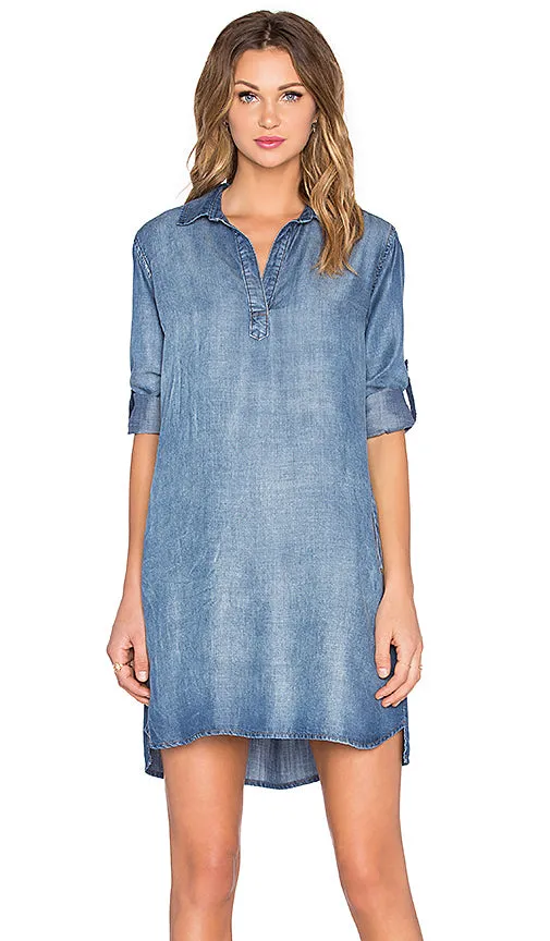 A-LINE SHIRT DRESS