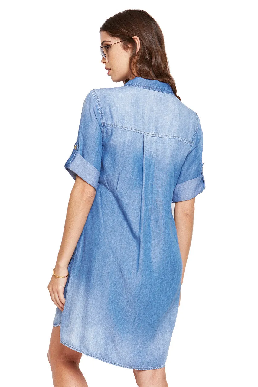 A-LINE SHIRT DRESS