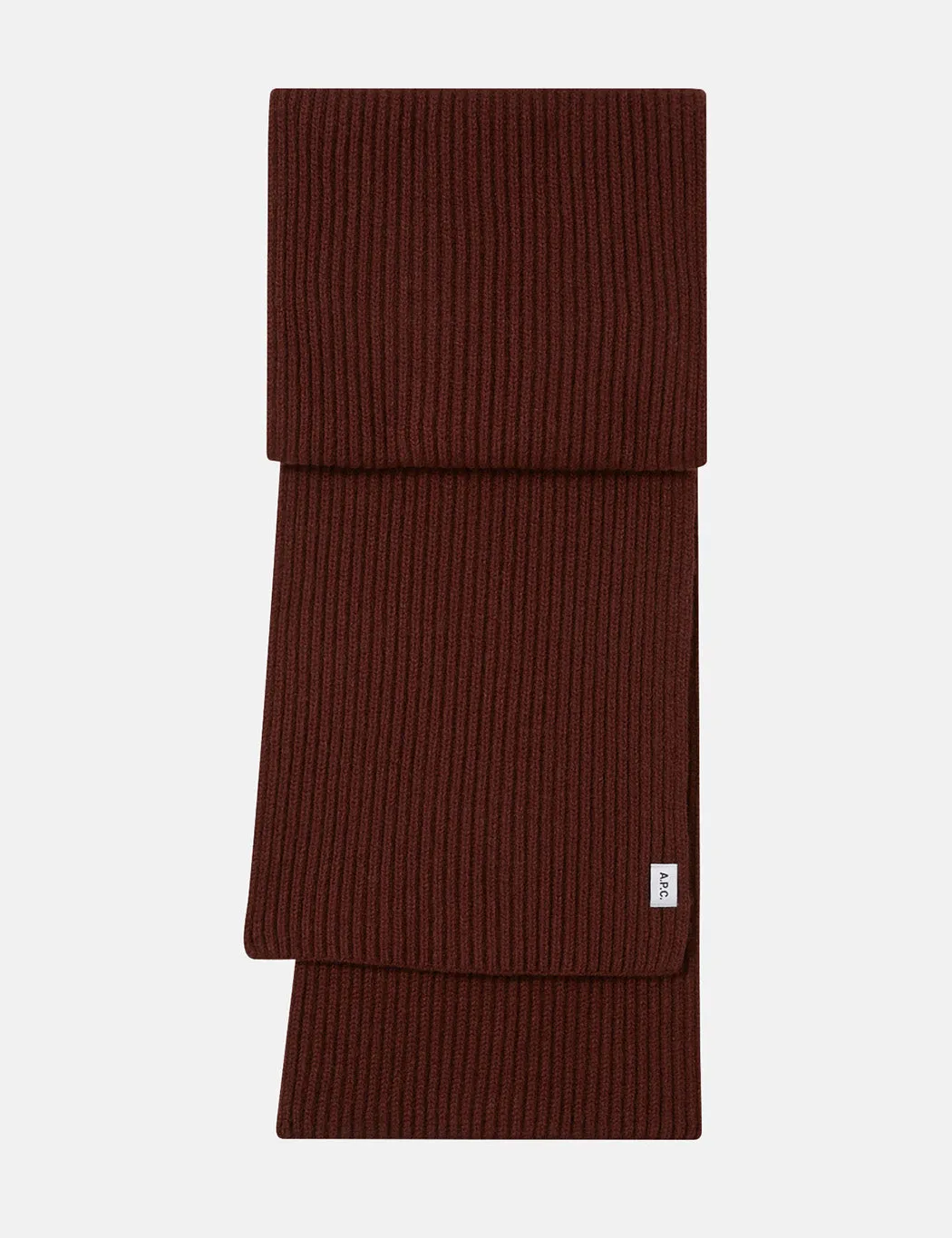 A.P.C. Billie Scarf - Terracotta Brown