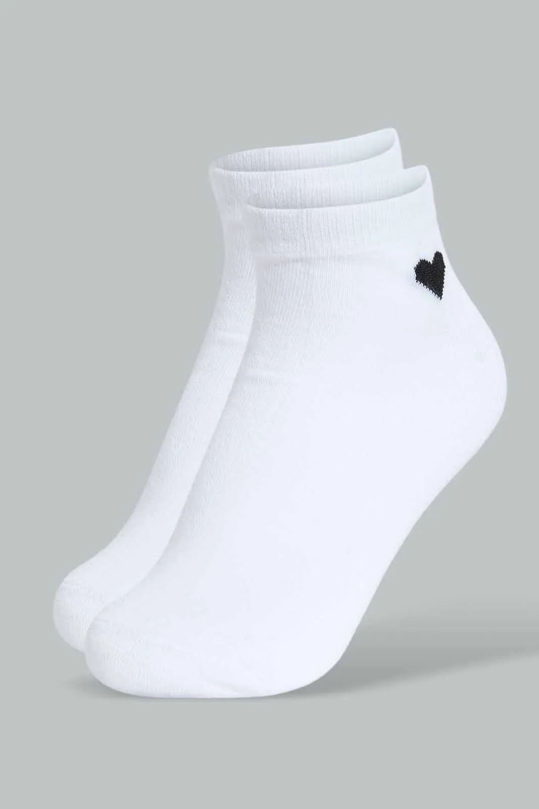 Assorted Heart Ankle Socks For Women (Pack of 5)