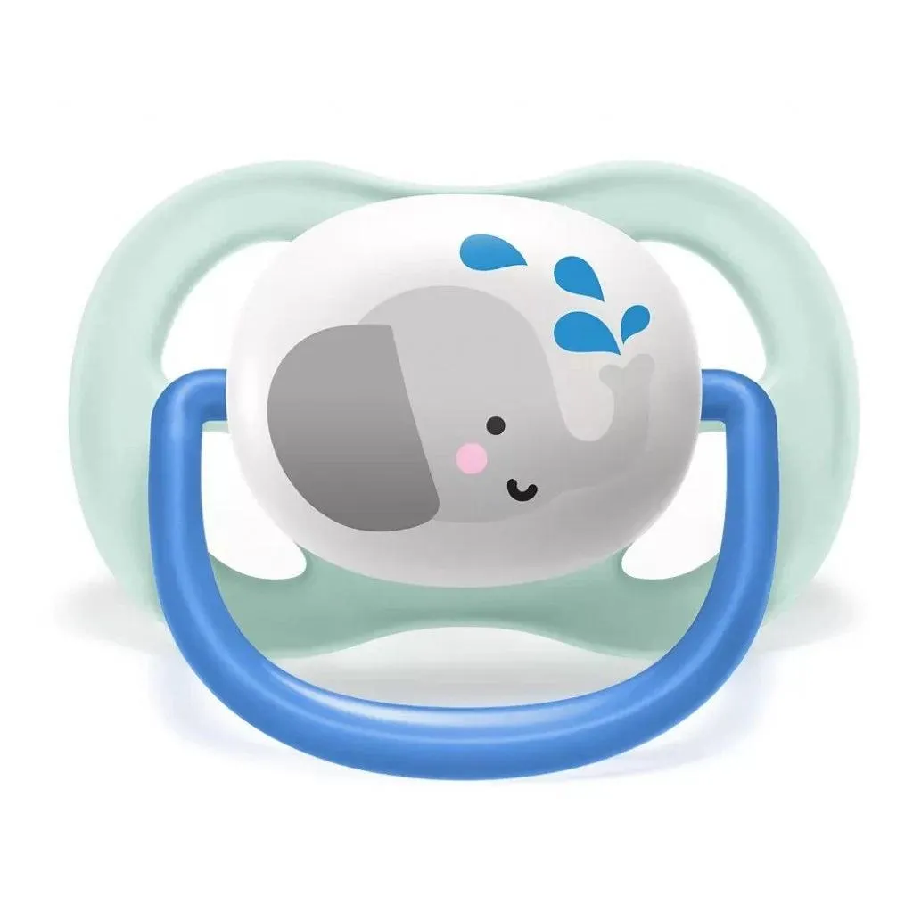 Avent Ultra Air Design Baby Soother (0 - 6months) - Animals