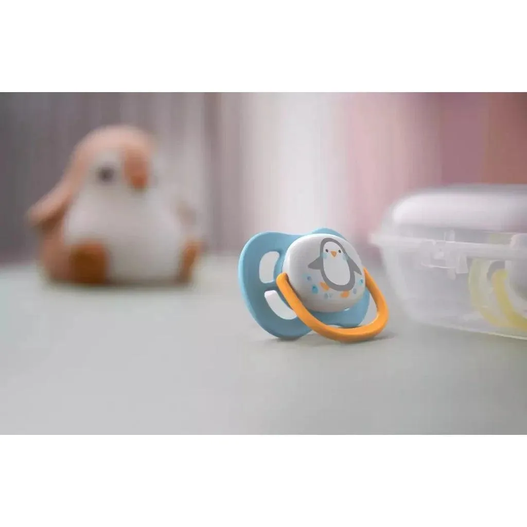 Avent Ultra Air Design Baby Soother (0 - 6months) - Animals