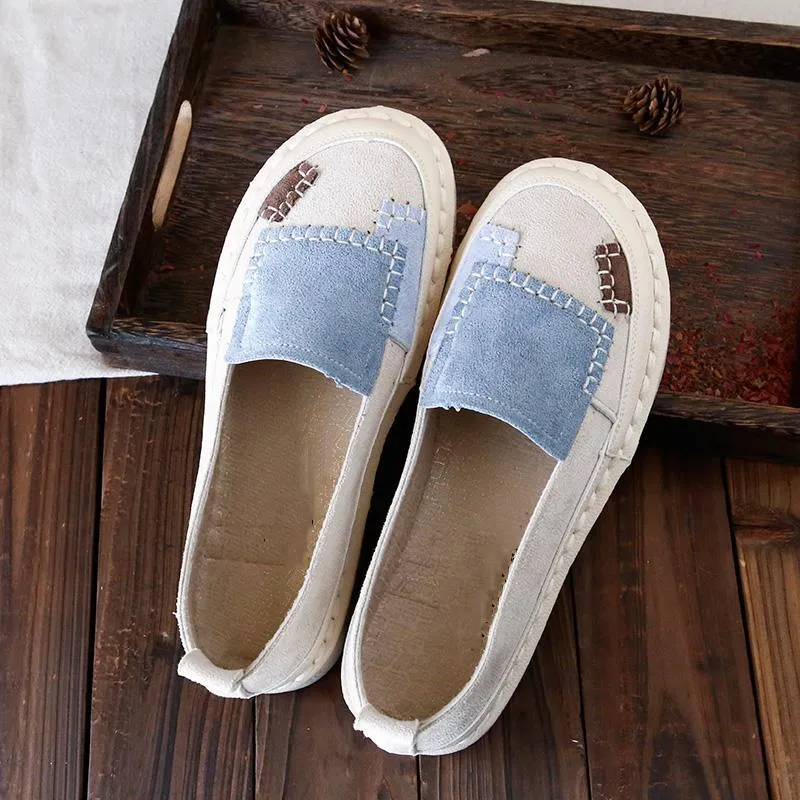 Babakud Flat Casual Handmade Comfortable Women Shoes