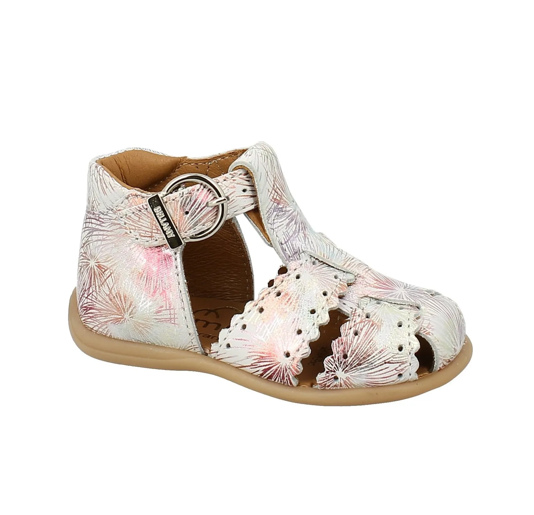 BELLAMY DANUBE floral Sandales Nu Pieds