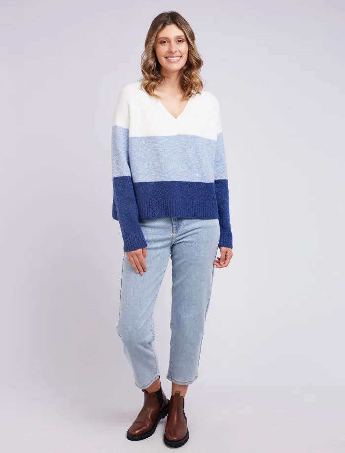 Bonnie V Neck Sweater (Multi)