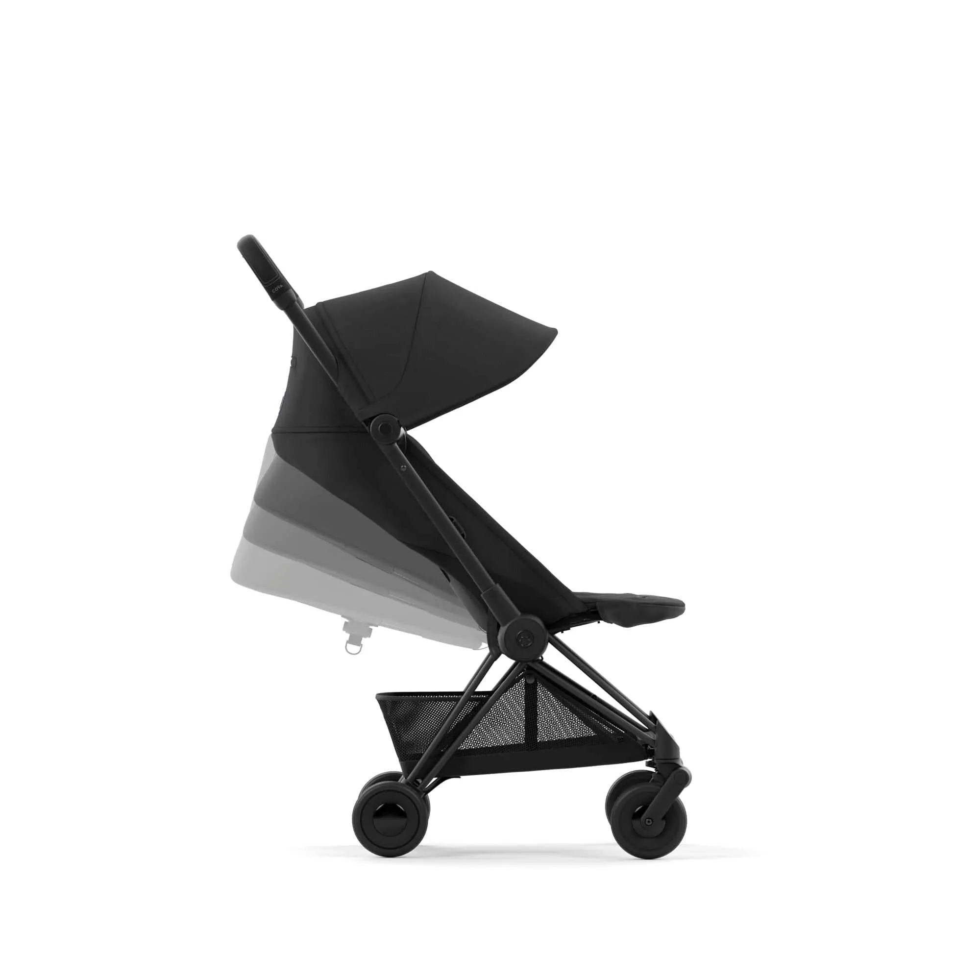 Cybex COYA Stroller - Matt Black/Sepia Black