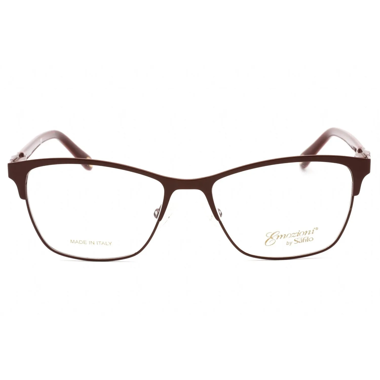 Emozioni EM 4392 Eyeglasses BURGUNDY/Clear demo lens