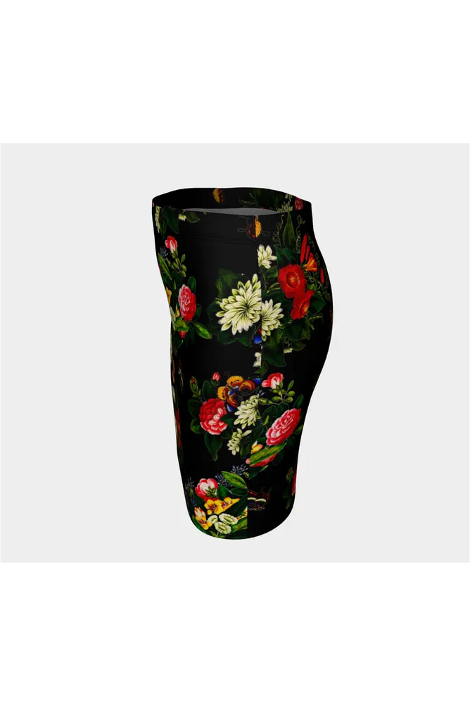 Floral Midnight Fitted Skirt