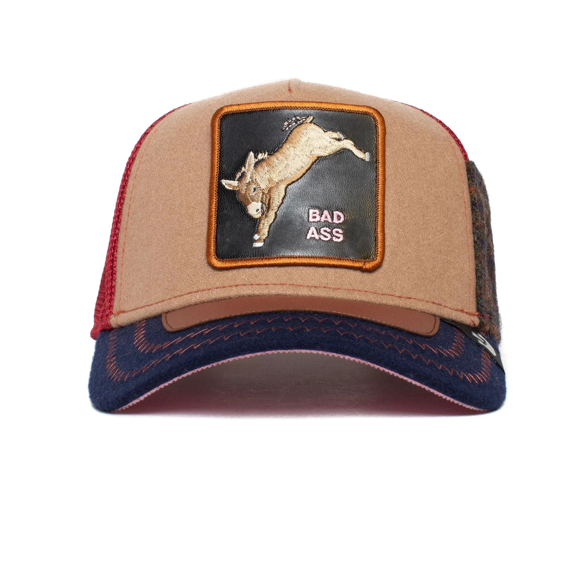 Goorin Bros Detention Seeker (Bad Ass) Trucker Hat (Khaki)