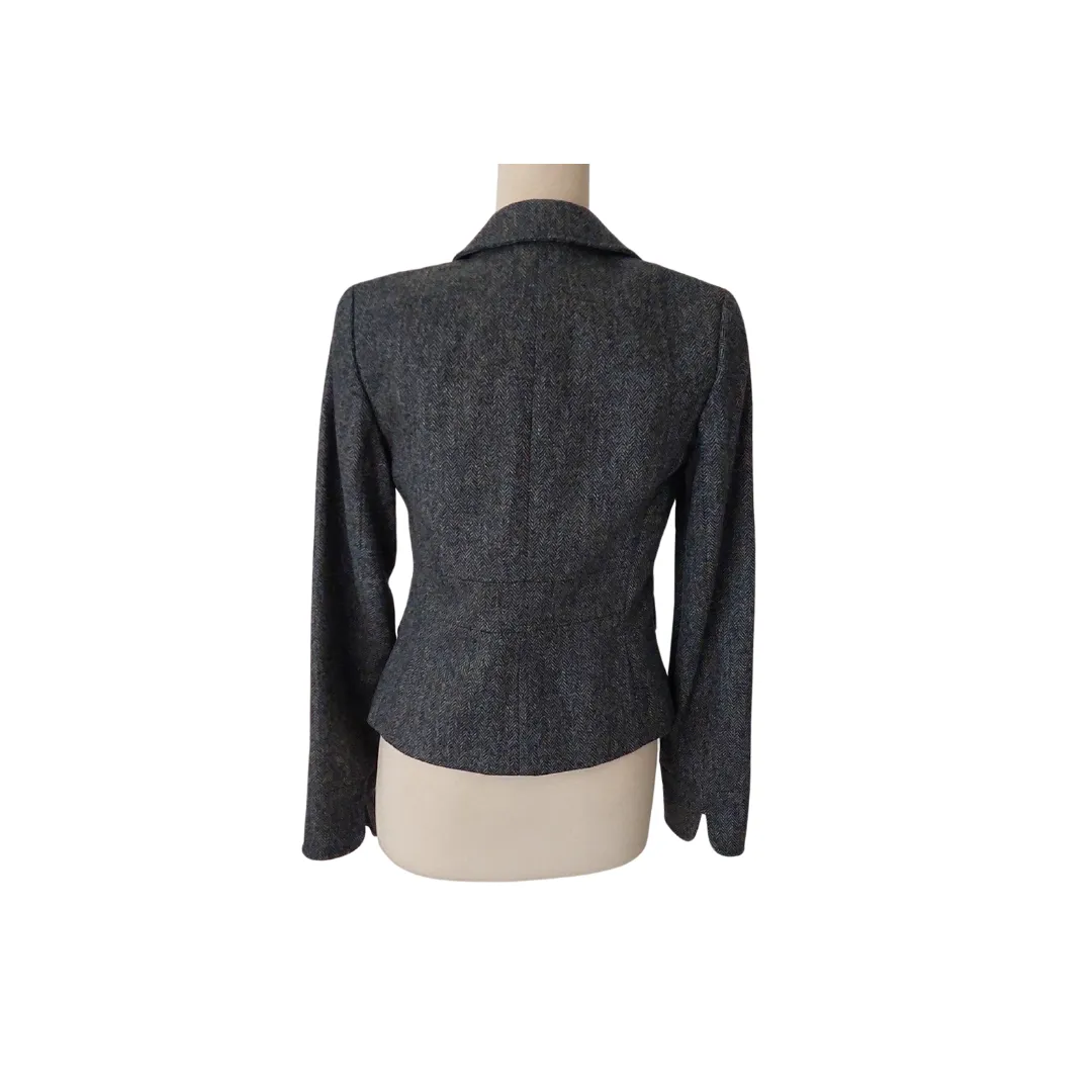 J. Crew Grey Short Wool Blazer | Brand new |