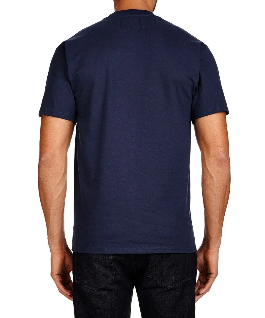 Lambretta Mens T Shirt Target Design - Navy