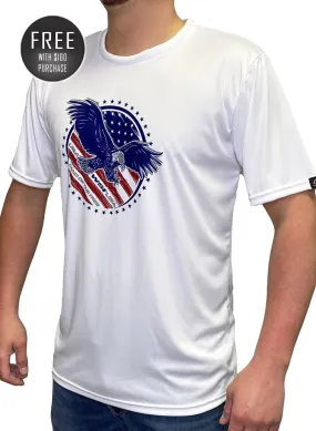 Land of the Free Microtech™ Loose Fit Short Sleeve Shirt