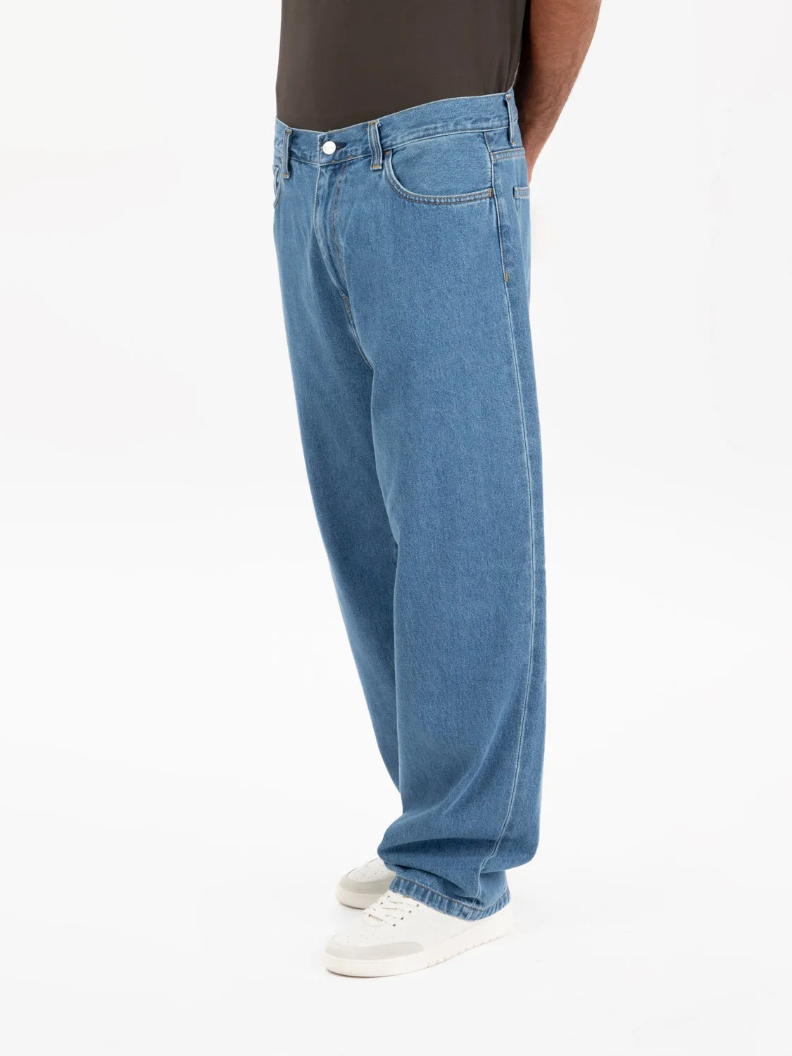 Landon Pant Robertson denim blue heavy stone wash