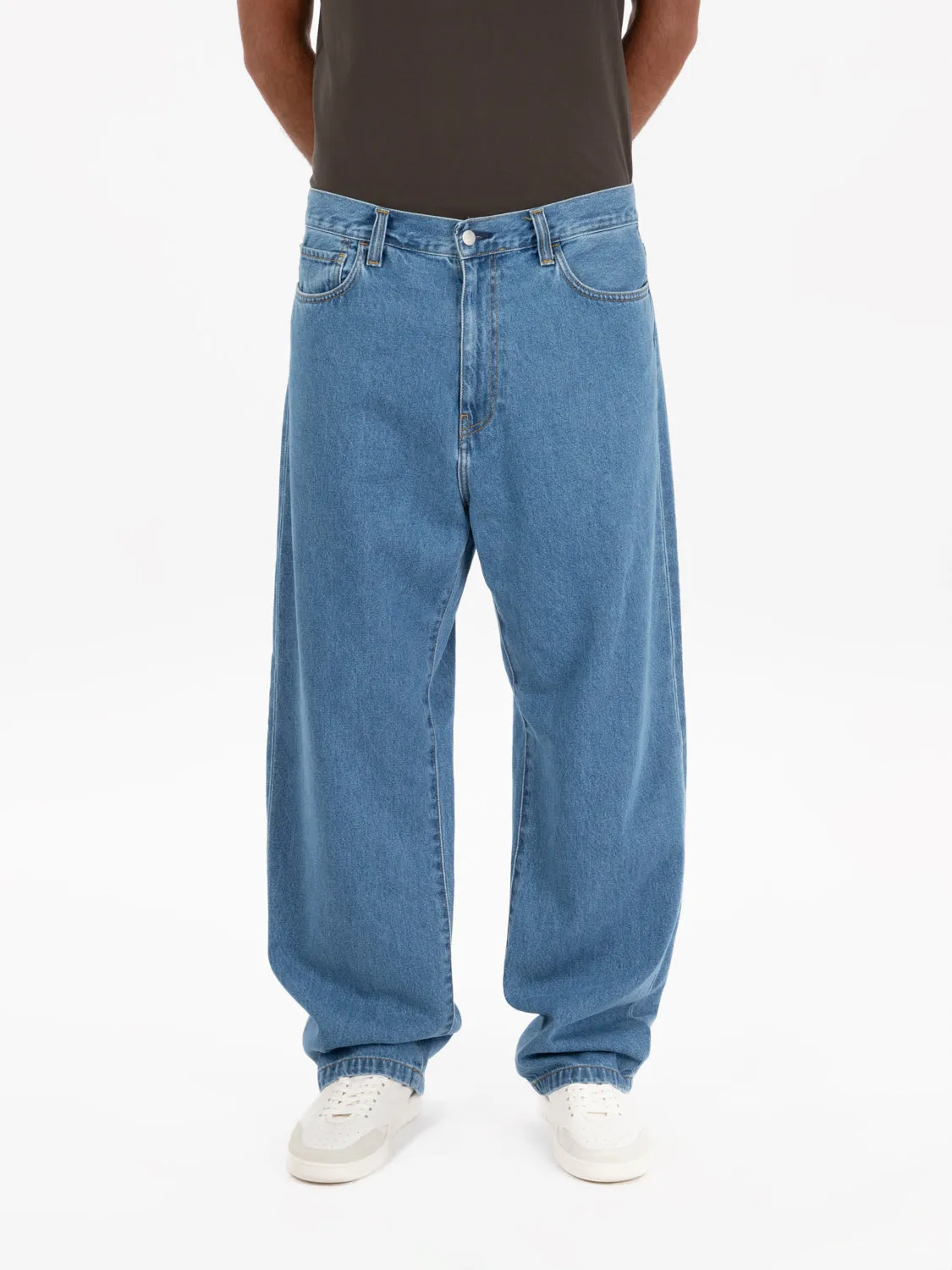 Landon Pant Robertson denim blue heavy stone wash