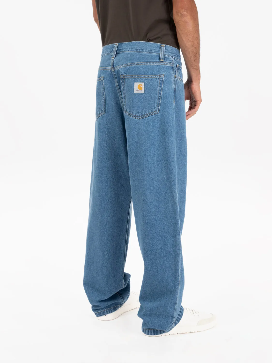 Landon Pant Robertson denim blue heavy stone wash