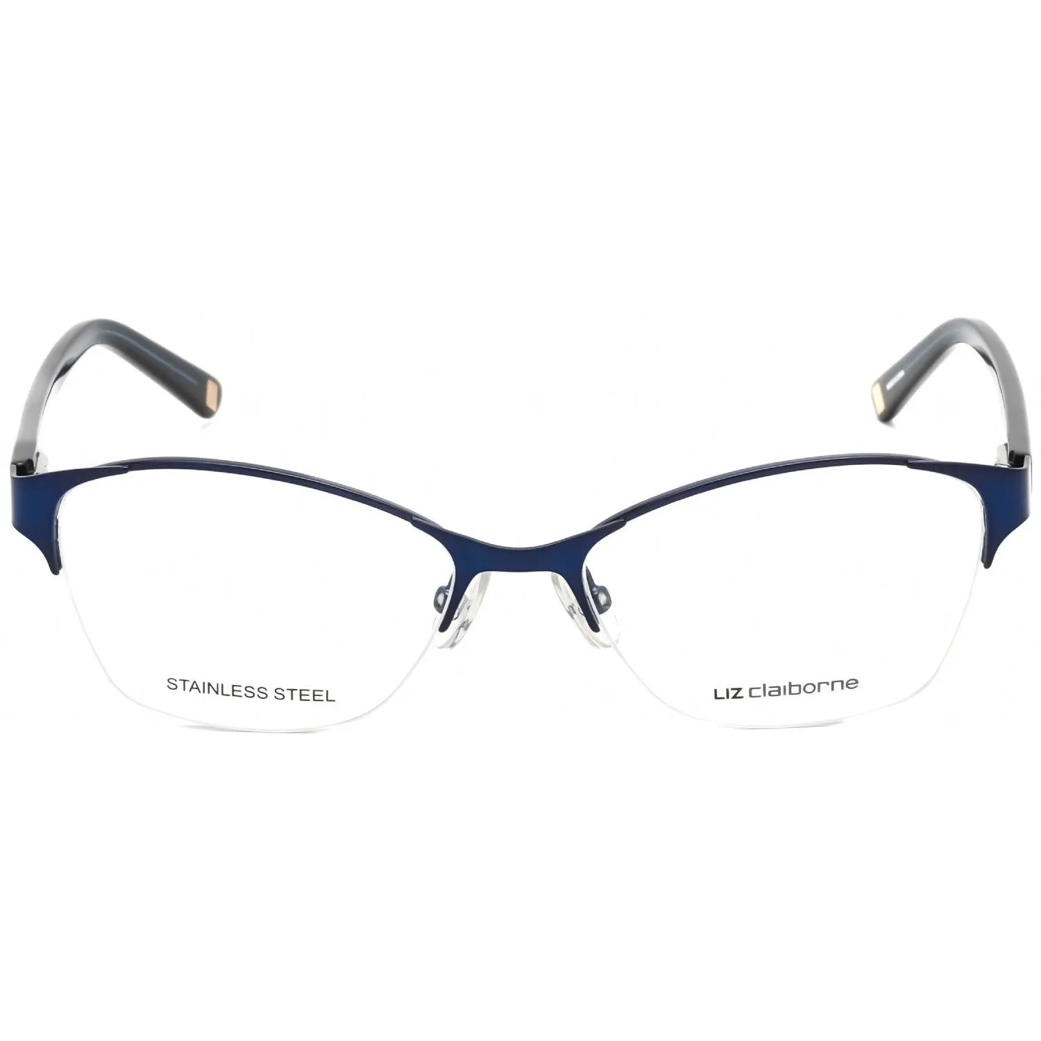 Liz Claiborne L 623 Eyeglasses Navy / Clear Lens