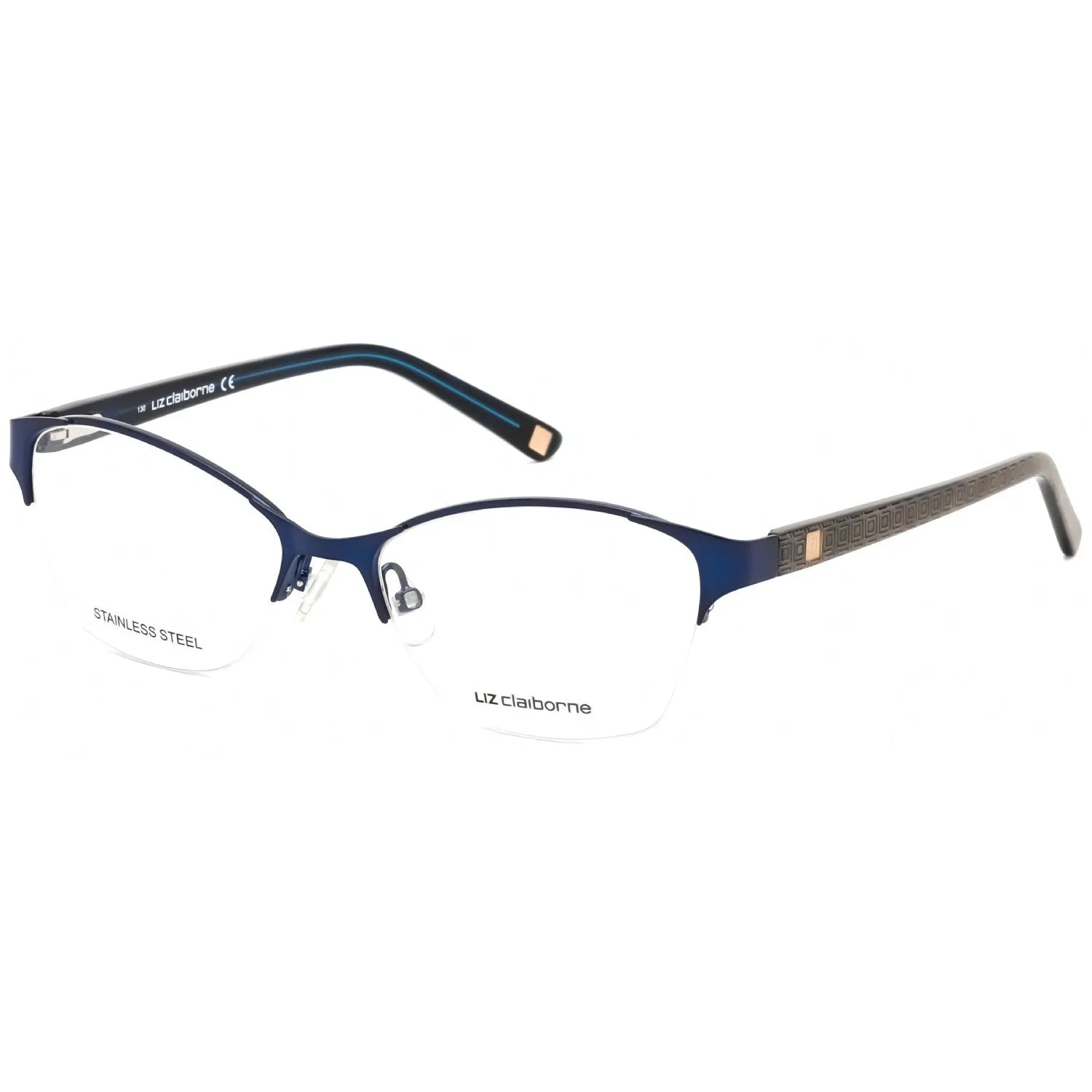 Liz Claiborne L 623 Eyeglasses Navy / Clear Lens