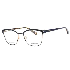 Liz Claiborne L 651 Eyeglasses Semi Matte Navy / Clear Lens