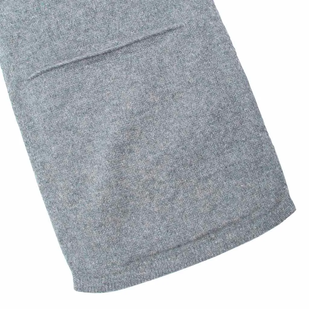 Lost & Found Lambswool Pocket Scarf Grey Mix