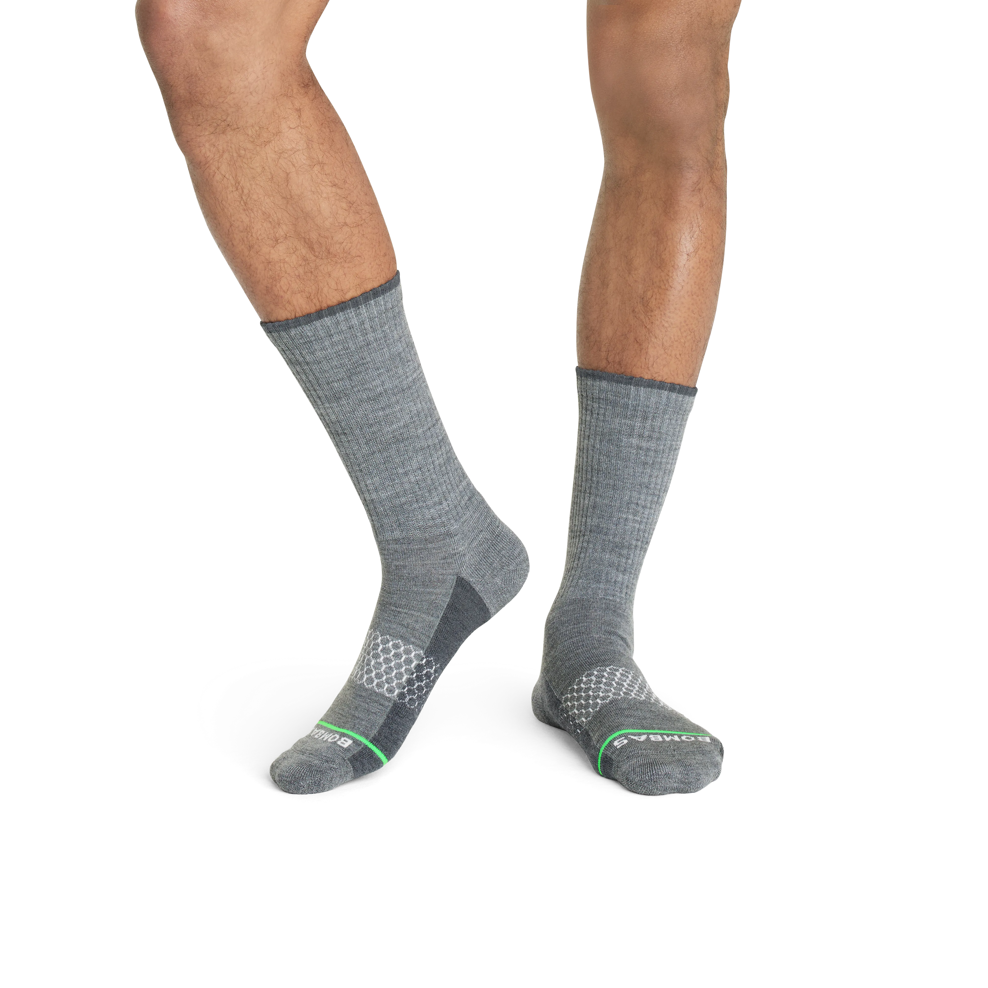 Men's Merino Wool Blend Calf Sock 8-Pack