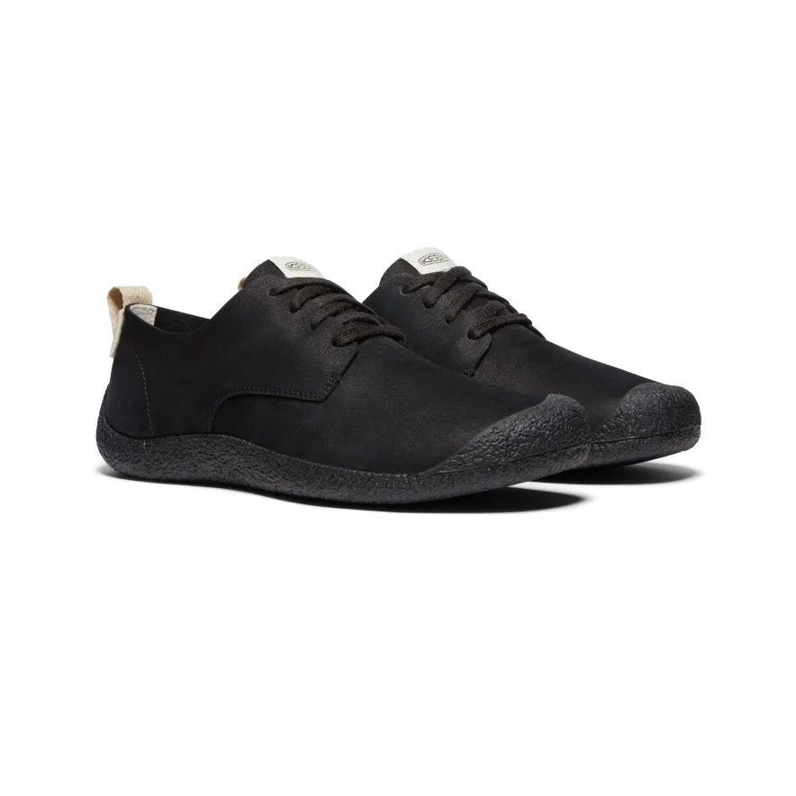 Men's Mosey Leather Derby | Black/Black