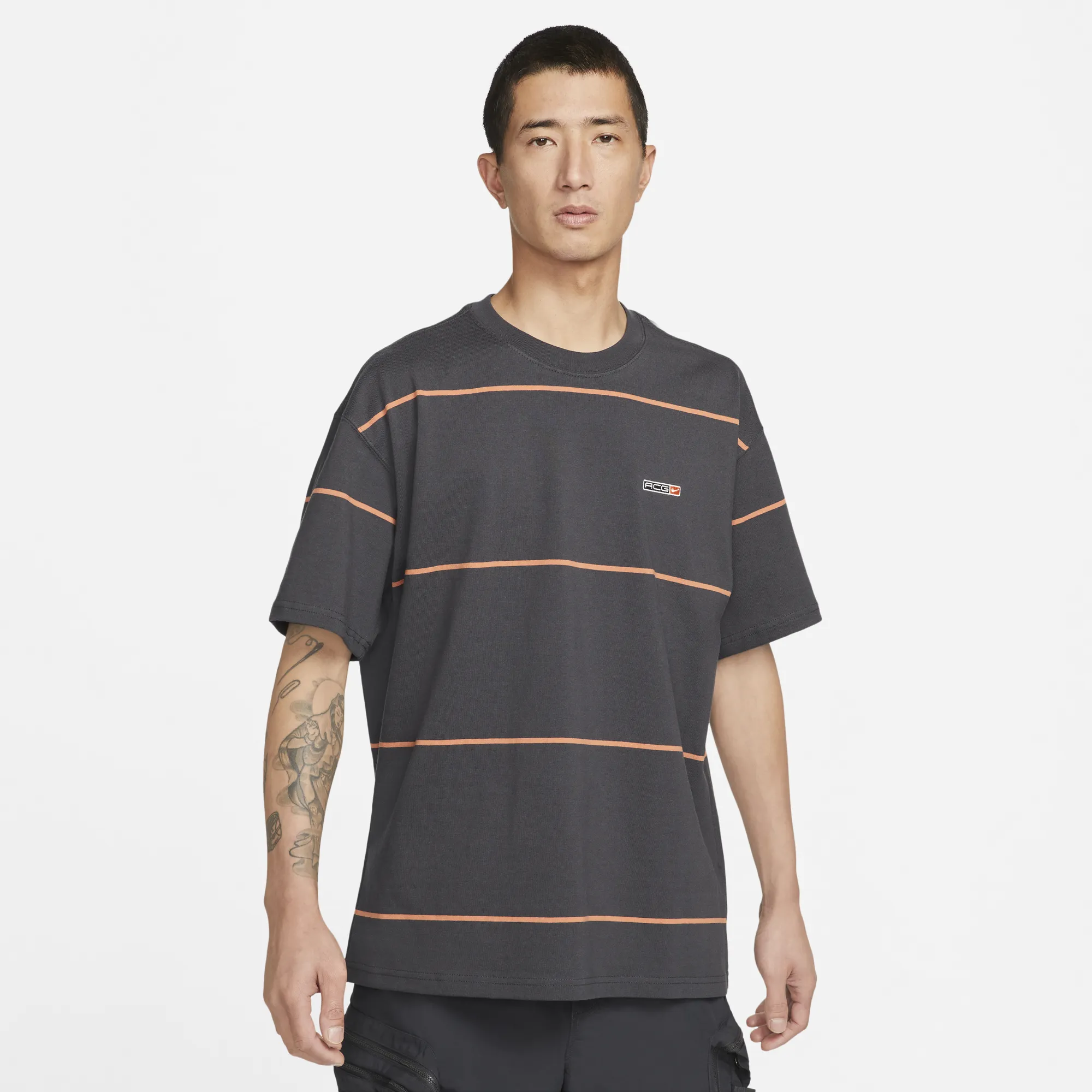 Nike ACG Mens Striped SS Tee