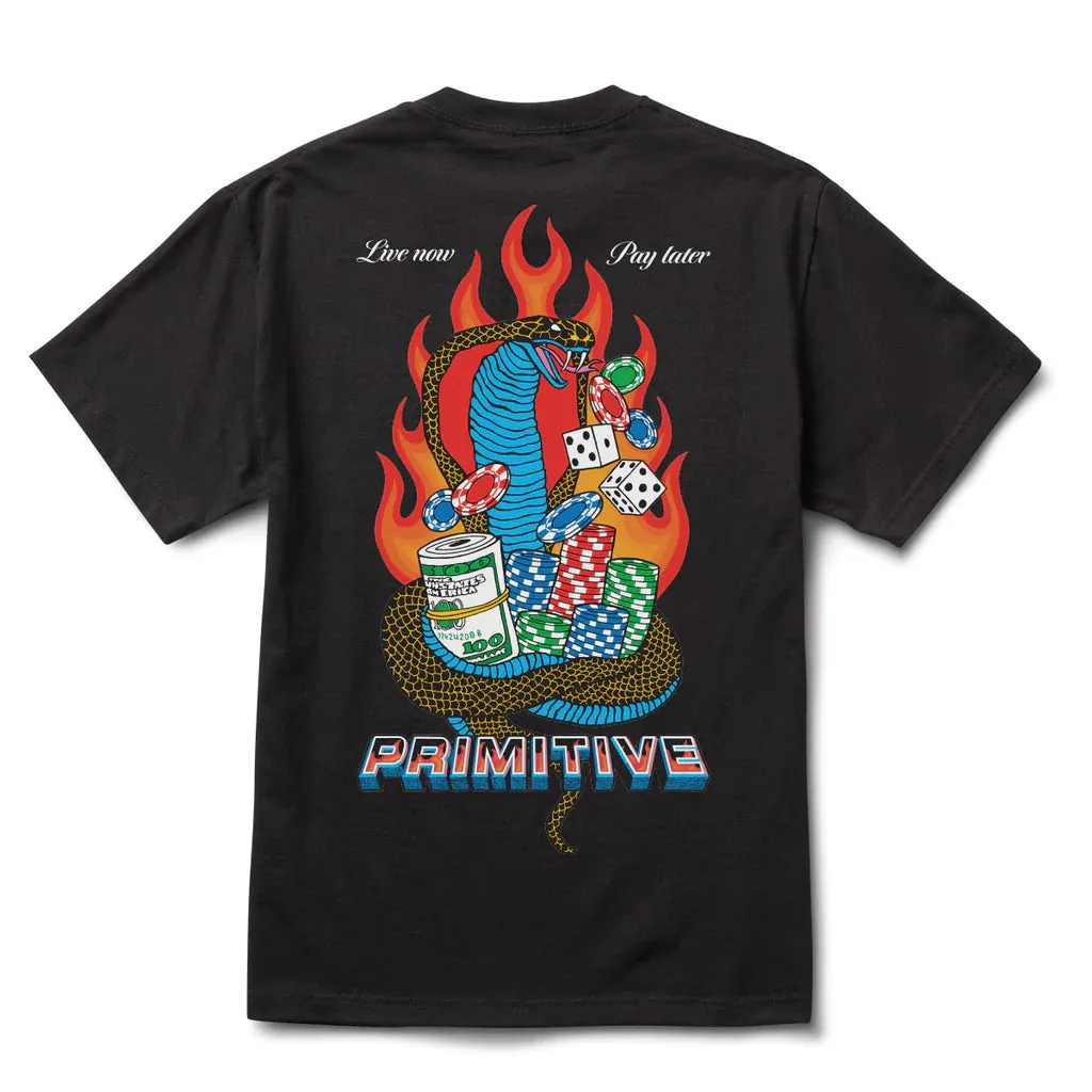 PRIMITIVE Cobra Graphic T-Shirt - Black