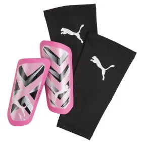 Puma Ultra football shin guards 030873-08 pink-white-black