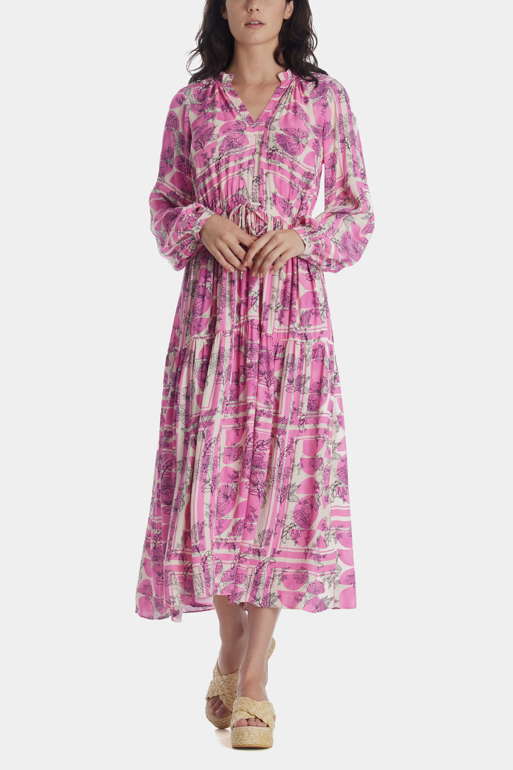 Sabri Long Sleeve Bubble Dress