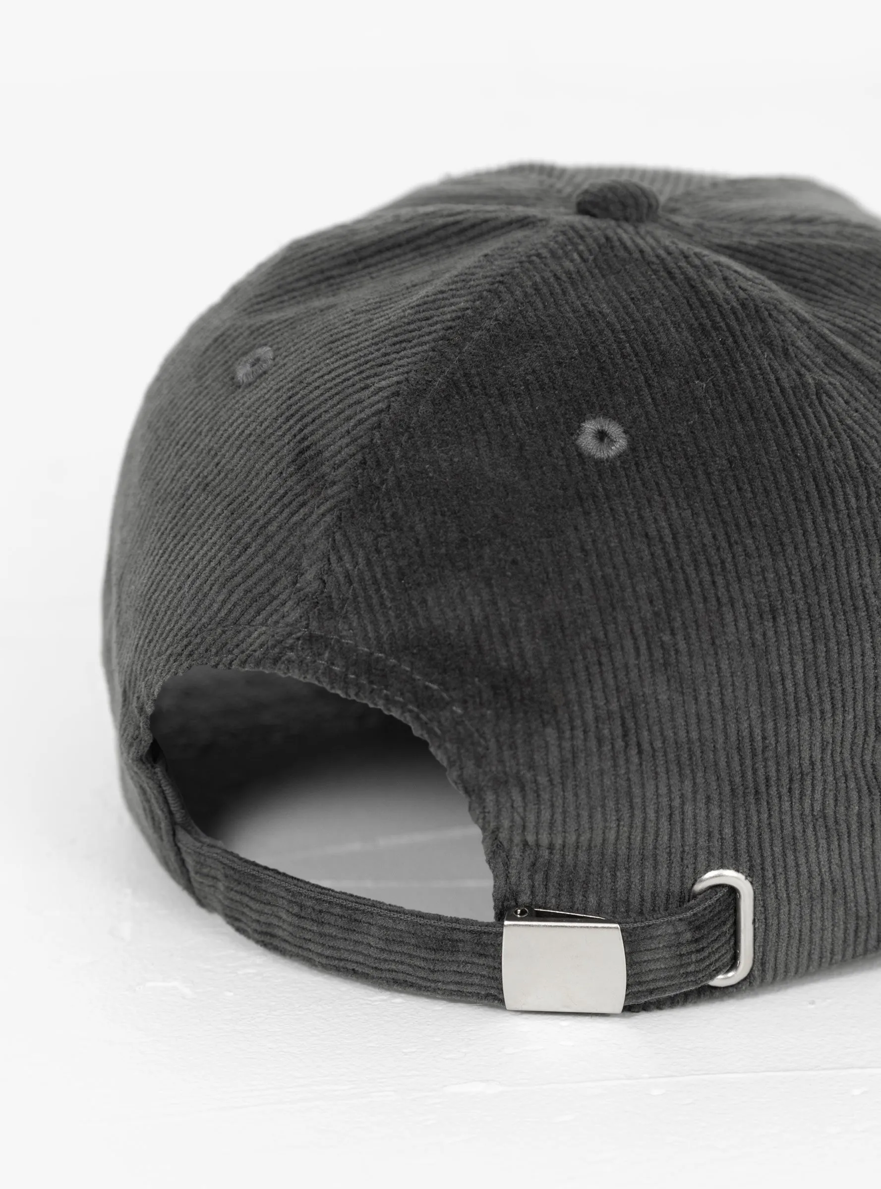 Sport Arch Cord Strapback Cap Charcoal