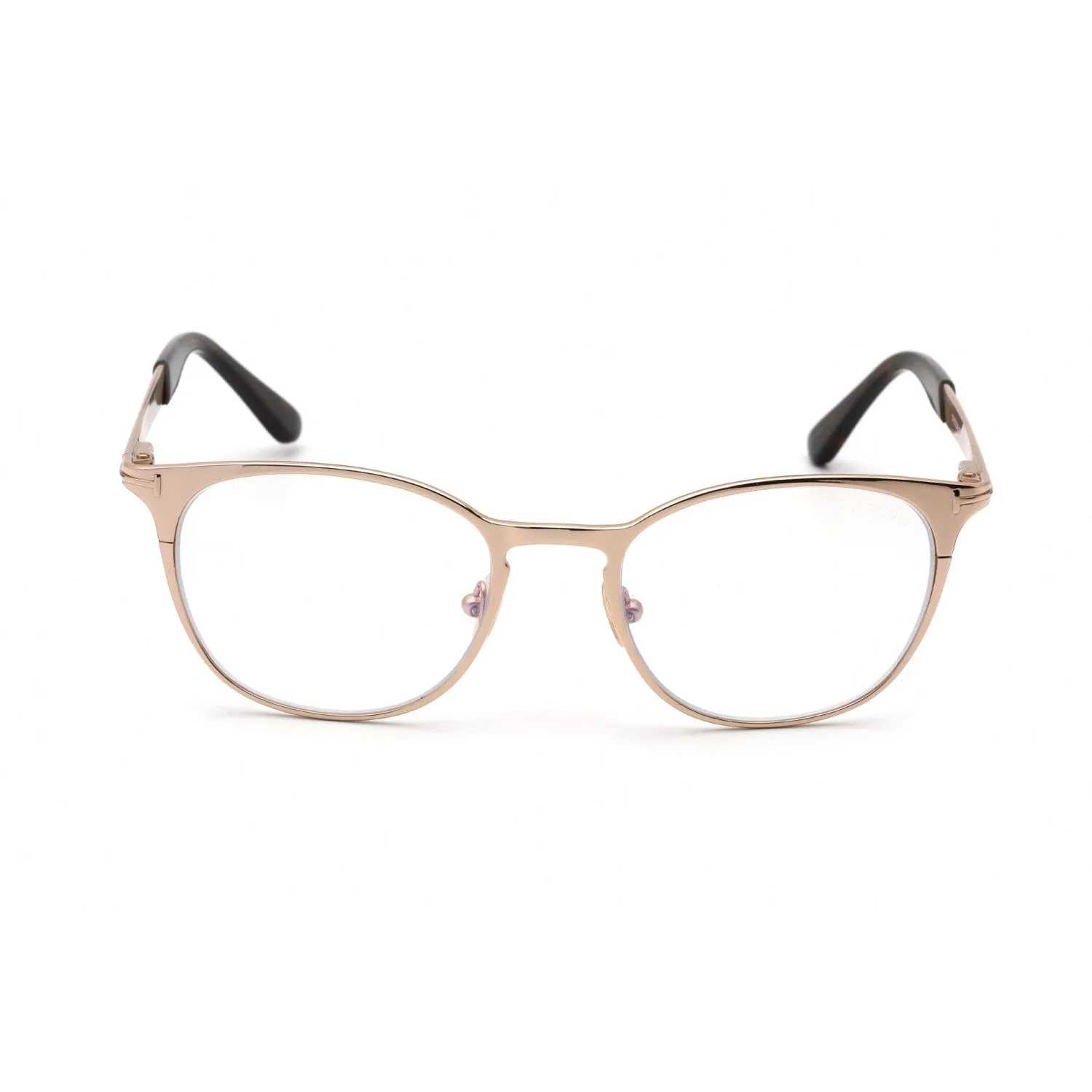 Tom Ford FT5732-B Eyeglasses Shiny Rose Gold / Clear Lens