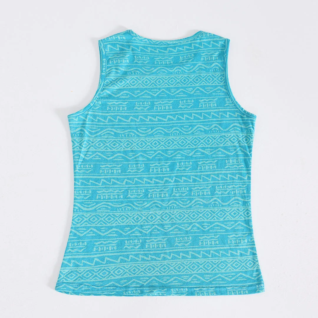 Tribal Blue Tanktop