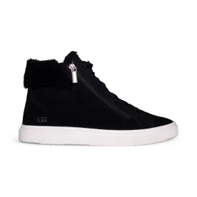 UGG Alameda Mid Zip Black Sneakers - Women's