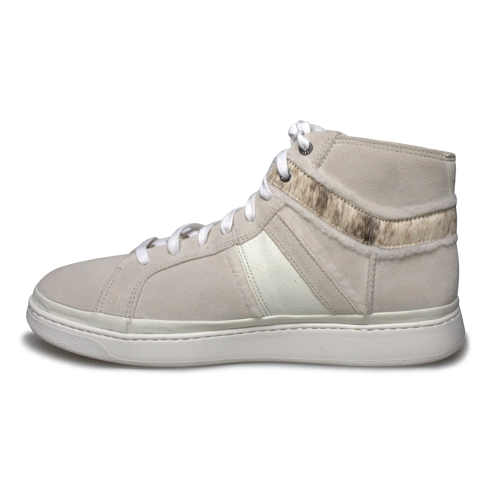 UGG Cali Sneaker II High Spillseam White Sneakers - Men's