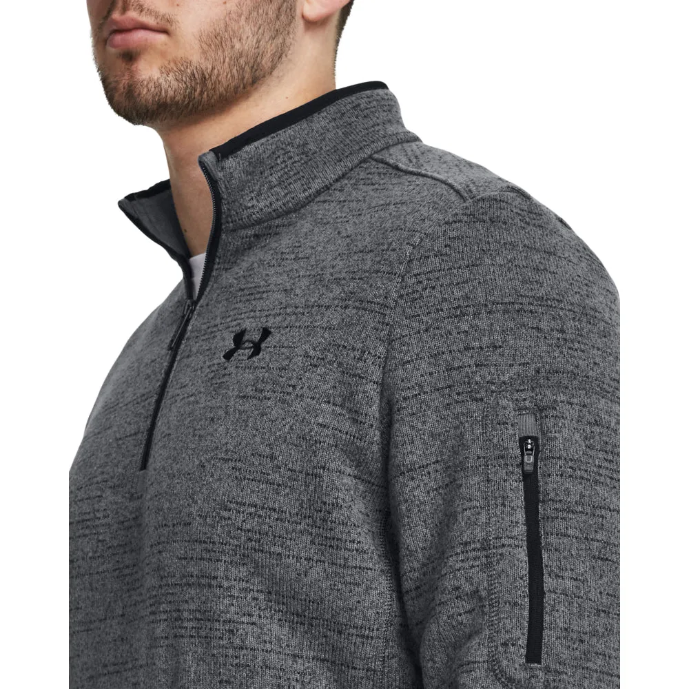 'Under Armour' Men's Specialist 1/4 Zip Pullover - Pitch Grey