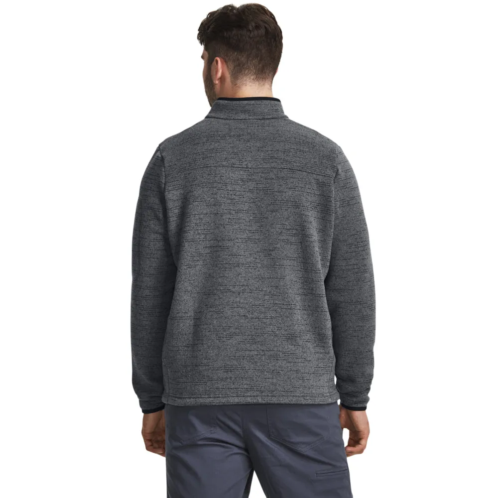 'Under Armour' Men's Specialist 1/4 Zip Pullover - Pitch Grey