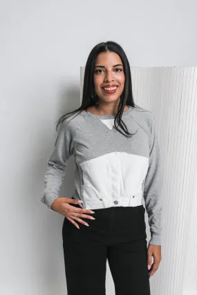 Upcycled Block Sweatshirt