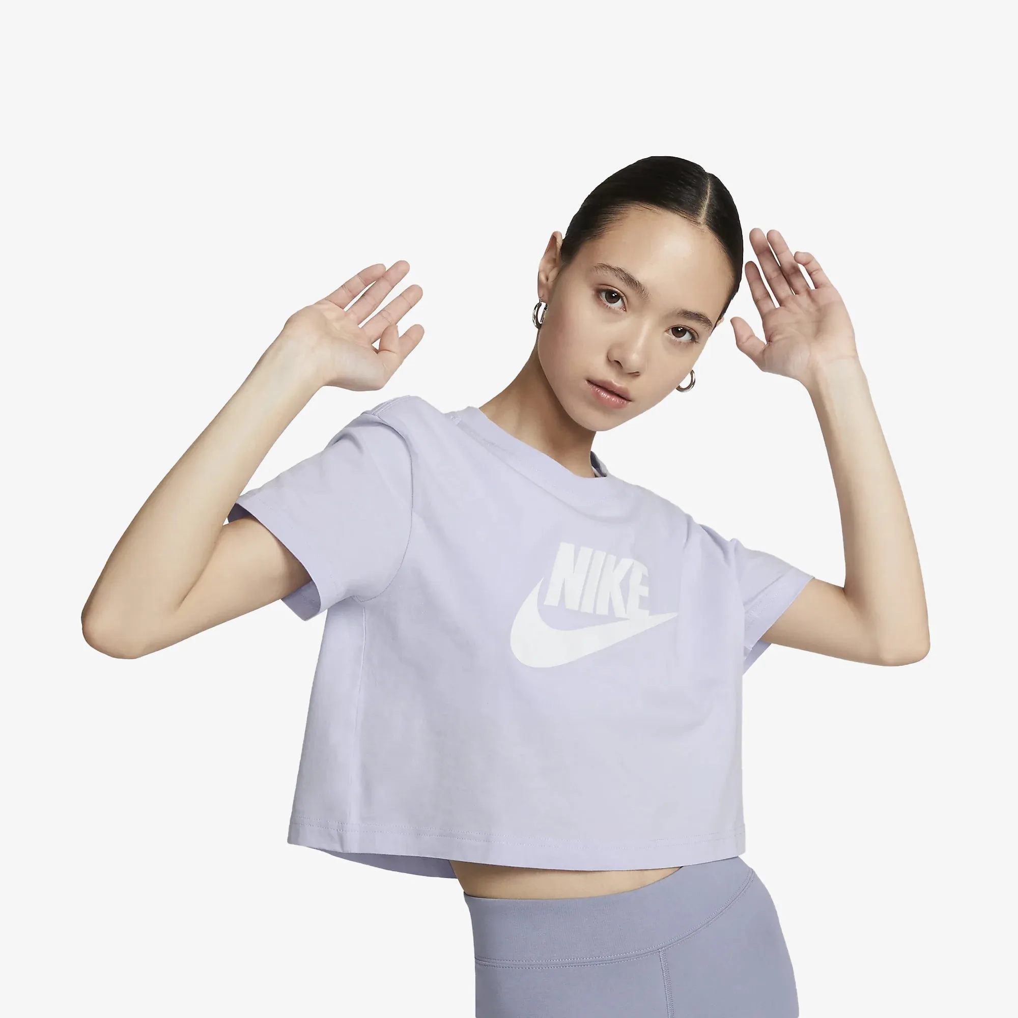 WMN'S CROPPED 'OXYGEN PURPLE/WHITE'