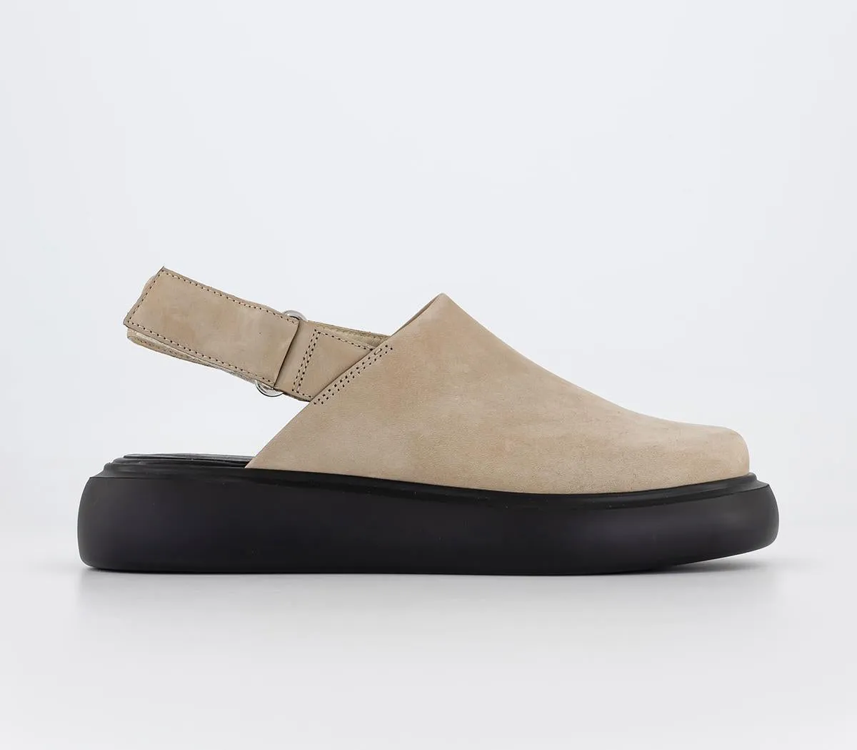 Womens Vagabond Blenda Casual Sling Backs Sand Nubuck